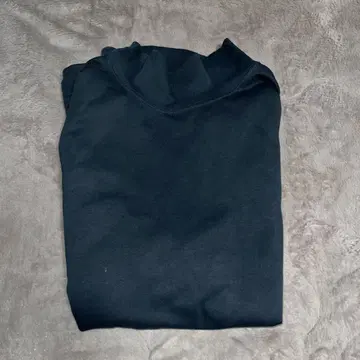 브러쉬드 모크넥 T셔츠 네이비 컬러, 블랙 컬러 2023년 제조