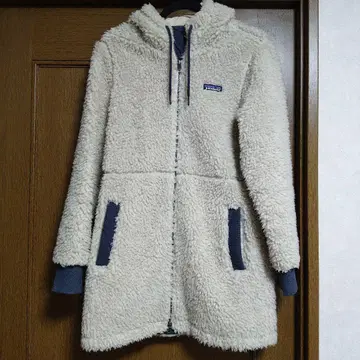 patagonia 더스티 메사 후드티 플리스 자켓 S 아이보리