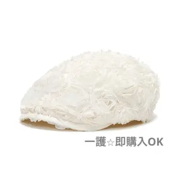 Awesome needs 화이트 플라워 베레모