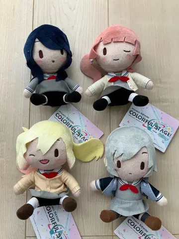 프로젝트 세카이 모어 플러스 복슬복슬 봉제 인형 전 4종