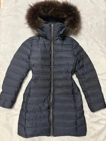 MAYSON GREY 후드 부착 다운 자켓 네이비 컬러 S