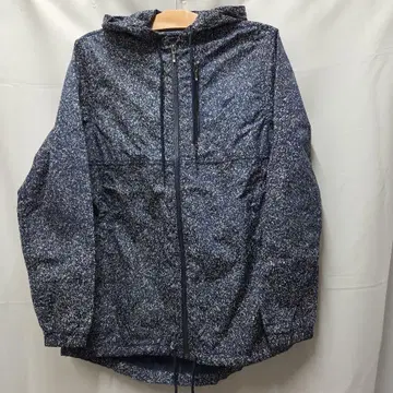 나일론 자켓 네이비/화이트 스플래터 패턴