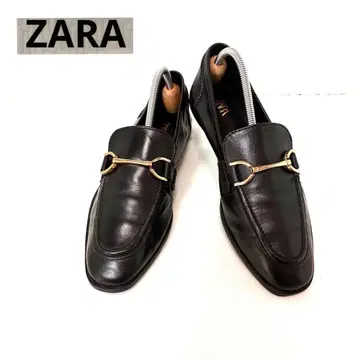 ZARA 자라 블랙 비트 로퍼 23.5cm