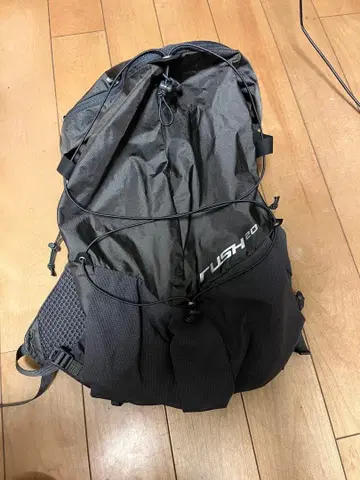 RUSH 20 백팩 블랙 메쉬