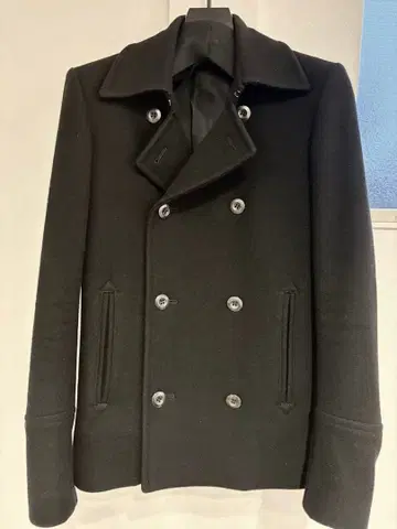 어태치먼트 헤비 멜톤 P코트 ATTACHMENT