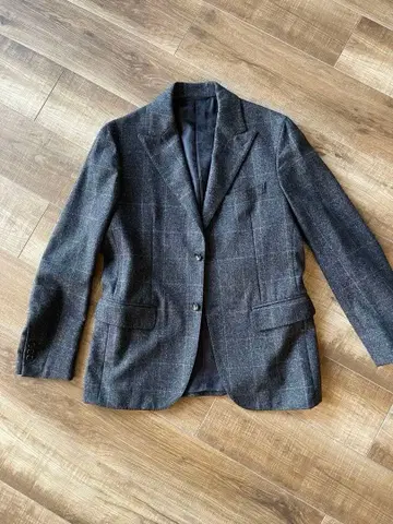 그레이 테일러드 자켓 2버튼 수트 컴퍼니