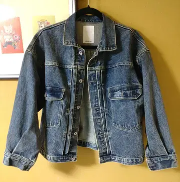 SHENERY 데님 자켓 데님 블루