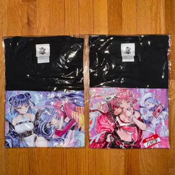 유희왕 T셔츠 키스킬 & 리일라 세트 L 사이즈