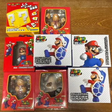 [ 미개봉 새상품 ] 슈퍼 마리오 피규어 8개 세트