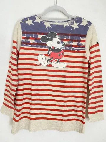 데님 던가리 미키 롱T L 사이즈 160