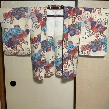 [빈티지] 미사용 겉옷 샌드베이지에 오동나무꽃