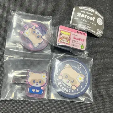 Zeroni 에니마이 복권 가챠 장하오 하니니 3세트