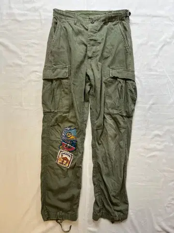 구제 의류 usarmy 카고 팬츠 밀리터리 팬츠 80s 립스탑