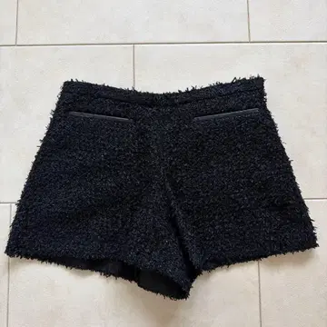 Drawer 블랙 숏팬츠 36