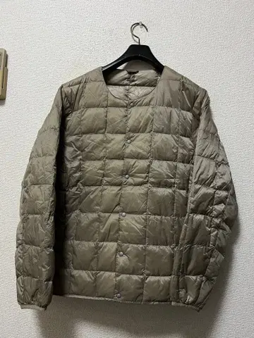 타이온 라이트 다운 /L 베이지 다운 90% 이너 다운 TAION