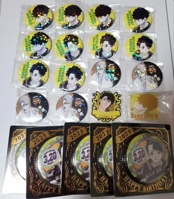하이큐 사쿠사 키요오미 올스타 생일 캔뱃지 묶음 판매