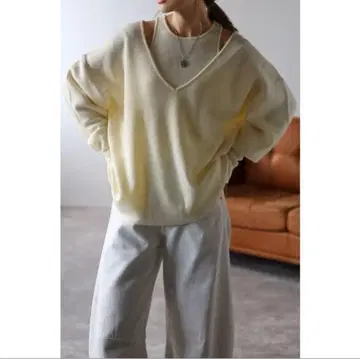 미사용 새상품 봉쥬르 사간 니트 스웨터