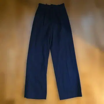 Viaggio Blu 다크 네이비 와이드 레그 슬랙스