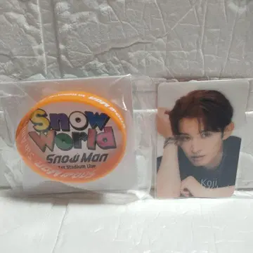 [ 미개봉 새상품 ] SnowMan 무카이 코지 러버 밴드 치라미 카드