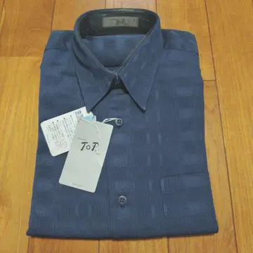ToP TOKYO 남성용 셔츠 다크 블루 M 사이즈 미사용 새상품