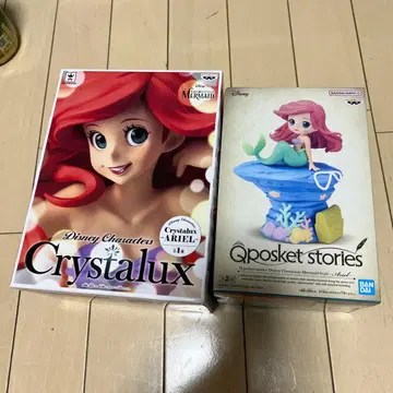 Disney Ariel Crystalux & Qposket 아리엘