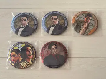 용과 같이 마지마 고로 캔뱃지 4종 5개 세트