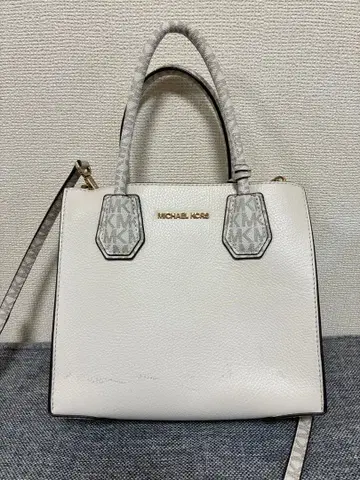 MICHAEL KORS 화이트 숄더백