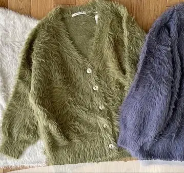 페더 니트 가디건 2종 세트