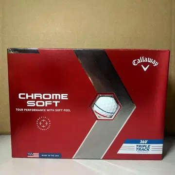 캘러웨이 골프공 CHROME SOFT 2022 1더즌