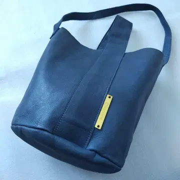 yucchino 유키노 가죽 핸드 숄더 버킷백