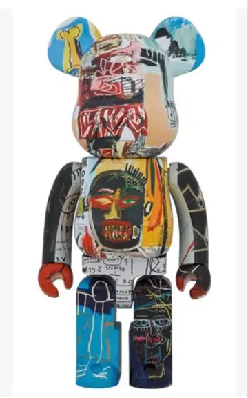 베어브릭 JEAN-MICHEL BASQUIAT #6 1000%