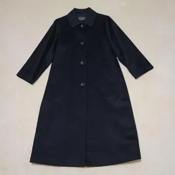 캐시미어 100% 롱 코트 7호 블랙