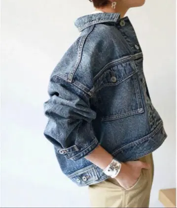 투데이풀 todayful 오버 사이즈 데님 자켓