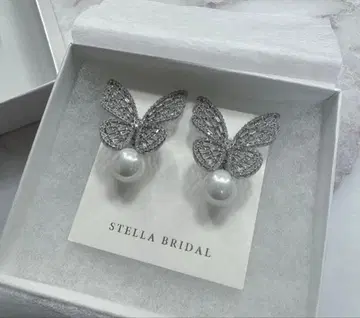 STELLA BRIDAL 나비 귀걸이 2WAY 사양 파피용