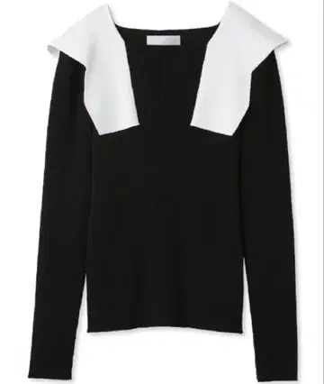 CELFORD 긴팔 리브 니트탑