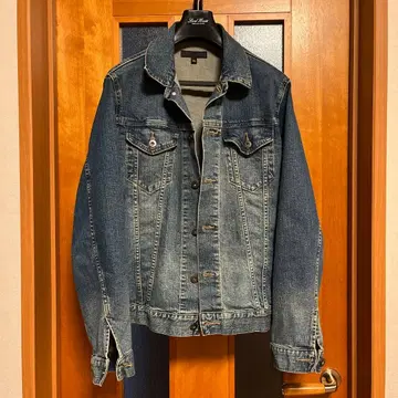 [ 새상품급 ] UNIQLO 라이트 블루 데님 자켓