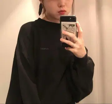 MAISON EUREKA 오버 사이즈 맨투맨