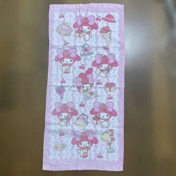 리즈리사와 마이멜로디의 콜라보 타월 리즈멜로 리즈리사 마이멜로디 타월
