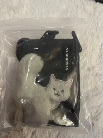 STARBUCKS 고양이 디자인 패스 케이스