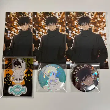 주술회전 말 큐브 브로마이드 캔뱃지 아크릴 스탠드 후시구로 메구미