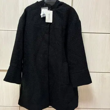 익명 배송비 포함 새상품 Spick&Span 스픽 앤 스팬 후드코트 블랙