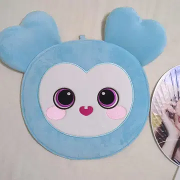 NAVEON 부채와 하트형 쿠션 세트