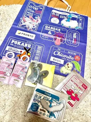 가격 인하 한정품 포켓몬 PRONTO 콜라보 클리어 카드 등 덤 포함