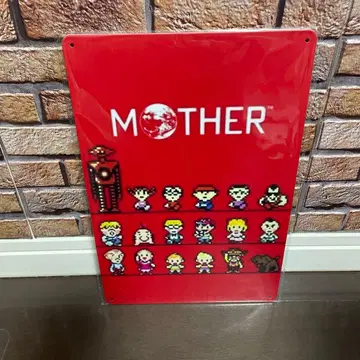 MOTHER 어스바운드 메탈 사인 간판 마더