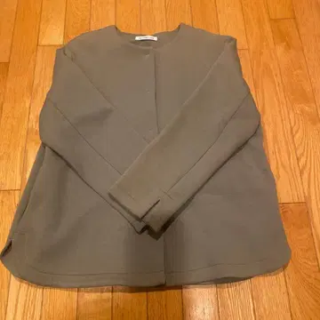 CROCODILE CODE 노카라 자켓 모스그린