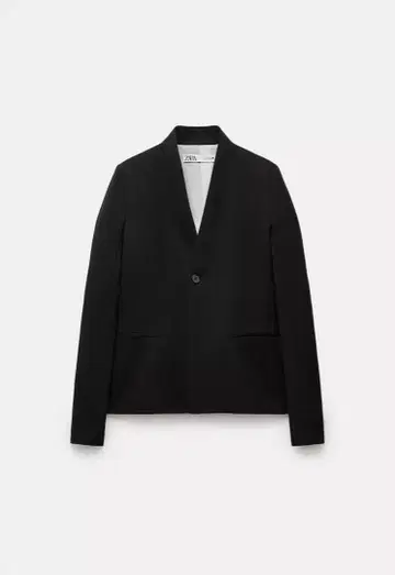 ZARA 노카라 자켓