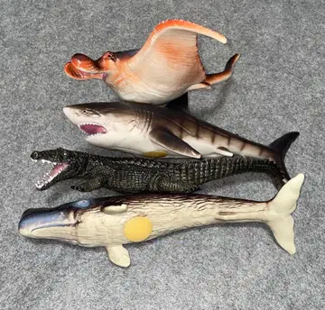 해양 생물 피규어 4체 세트