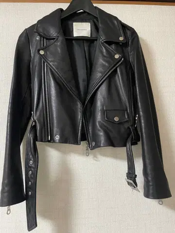 LAGUNAMOON 블랙 라이더 자켓