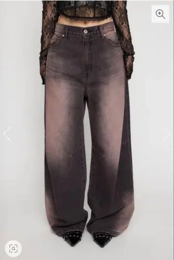 SEIRA x LAGUA TUCK WASH DENIM 25inch