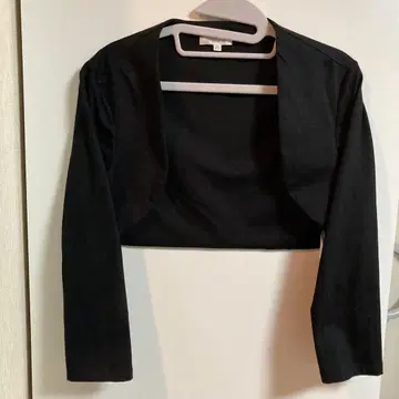 PAULE KA 블랙 볼레로 가디건 M